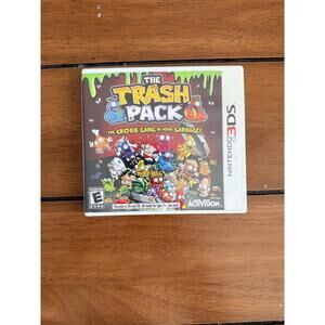 The Trash Pack Nintendo 3DS 2011 Authentic Case & Game TESTED Activision